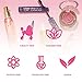 Winky Lux Disco Lip Gloss, pH Glitter Lip Gloss, Cute Color-Changing Pink for Glossier Lips with No Flavoring, 0.14 Oz, Far Out
