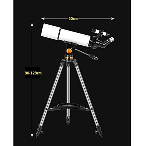 Telescopio para principiantes YXCKG 80mm para astronomía miniatura 7
