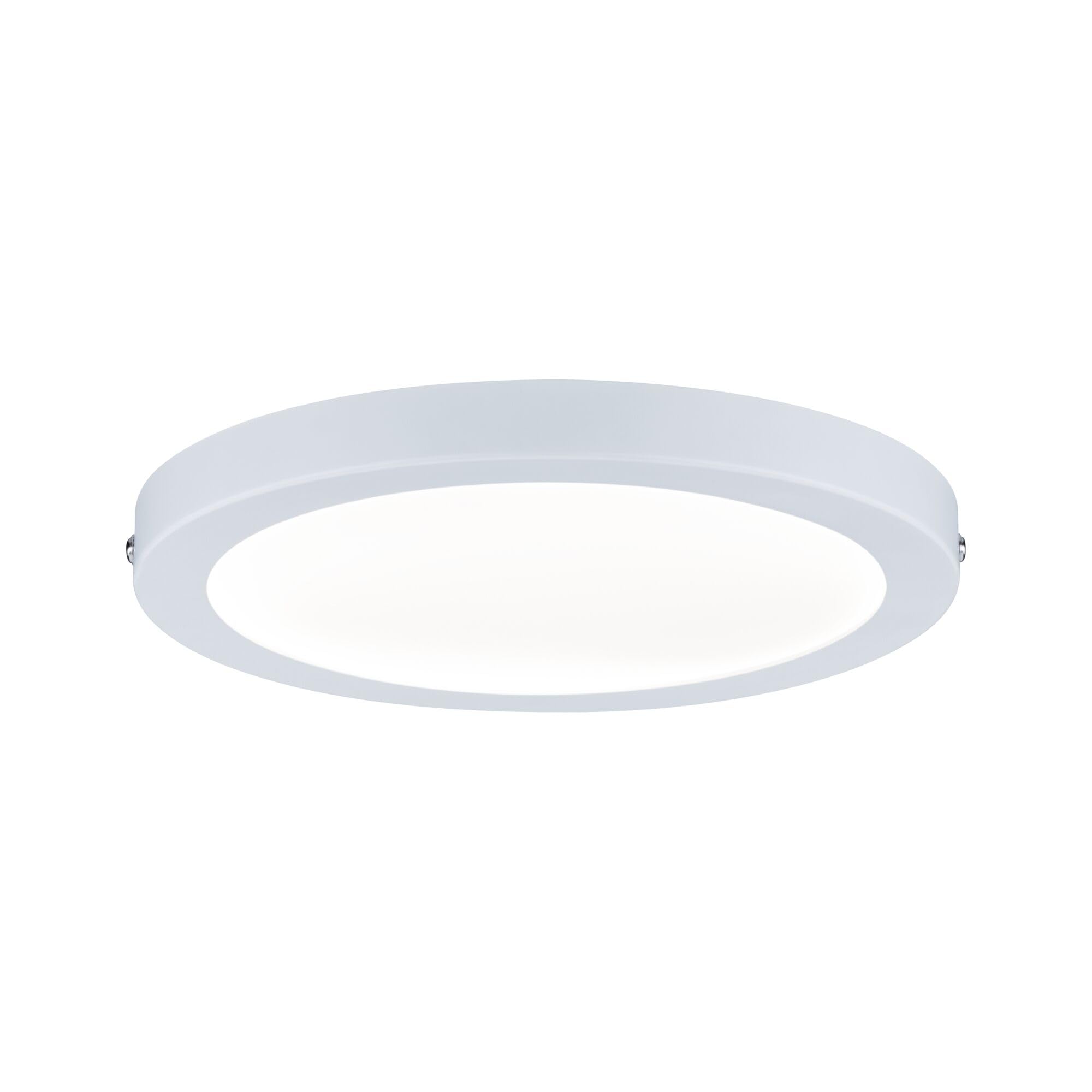 Paulmann 70937 Atria LED Panel Round incl. 1x15-watt Ceiling lamp White matt Ceiling luminaire Plastic Living Room lamp 4000 K