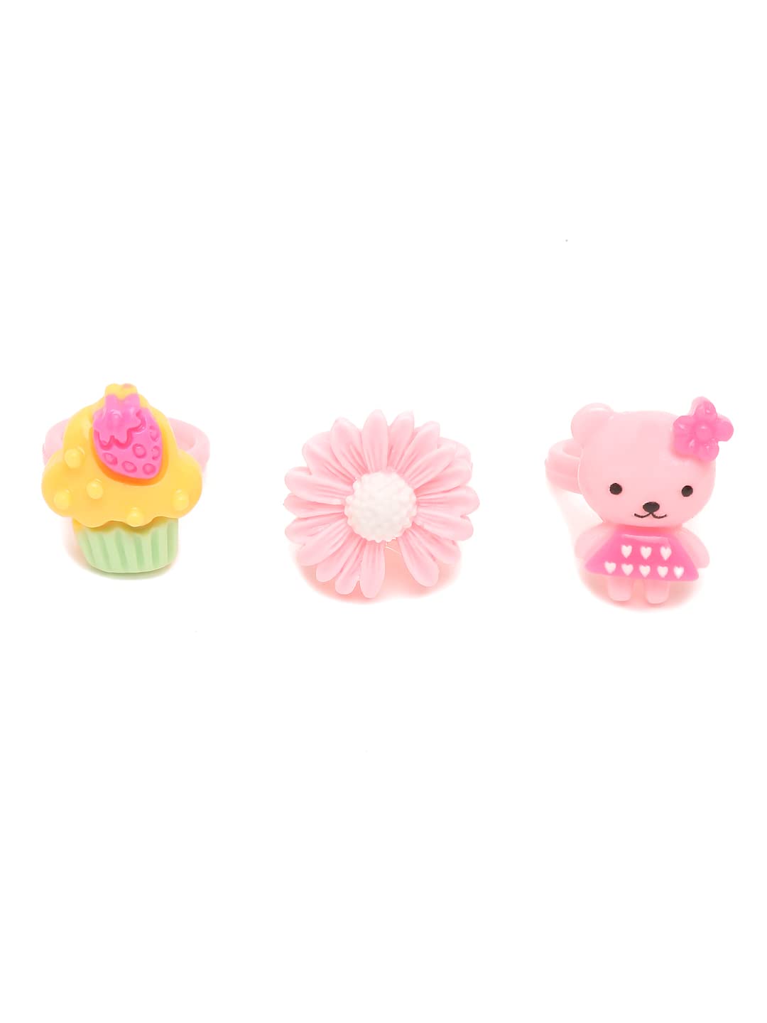 36 Cartoon Rings Combo for Kids (Multi) YBRG_20220A