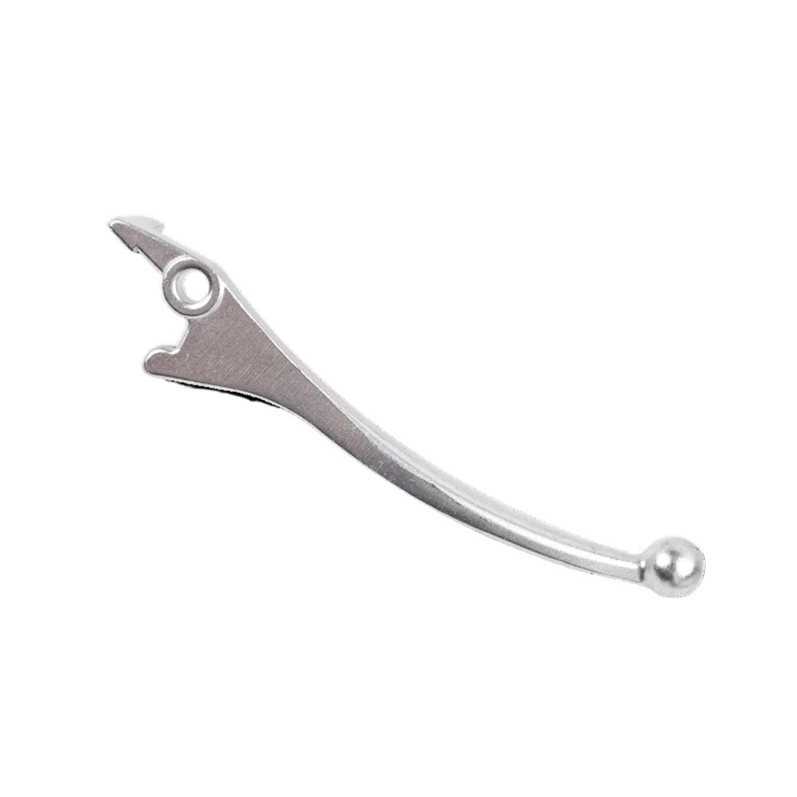 Levier hydraulique de frein avant droit argent pour guidon de quad et moto tout-terrain