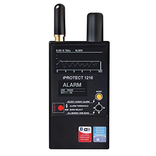 Discover It - Anti-Spy Counter Surveillance Bug Detector Ultimate Bundle - Detect Listening Devices, Hidden Cameras, GSM, 2G, 3G, LTE, Bluetooth, 2.4GHz & 5GHz Wi-Fi and Wi-Max RF Signals