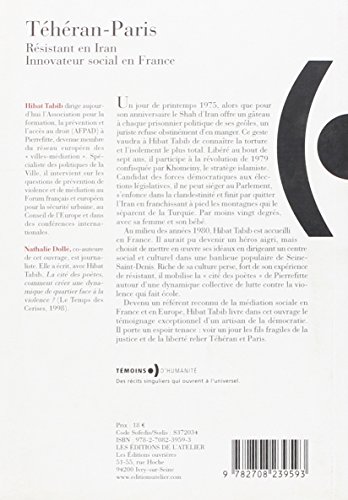 Téhéran-Paris: opposant politique en Iran, innovateur social en France – vue 2