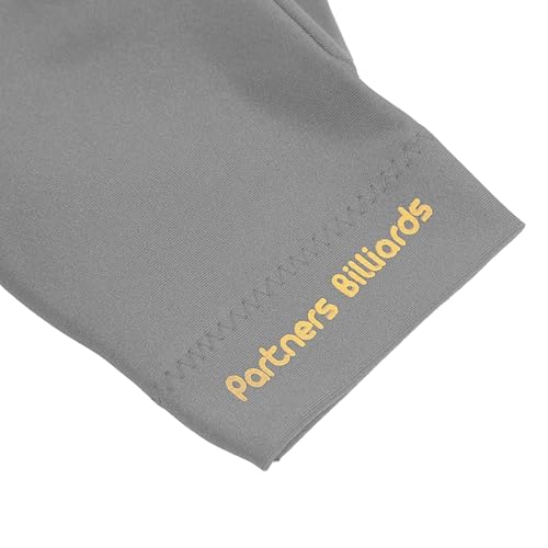 Image of LGB Partners Billiards Professional Snooker and Pool Glove, Two-Finger Design, Pack of 1 (Grey)