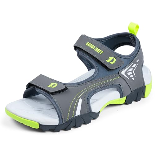 Image of DOCTOR EXTRA SOFT Men's Classic Athletic & Outdoor Casual Sandals /Floaters with Adjustable Cushion Strap for Adult | Comfortable & LightWeight |Stylish & Anti-Skid |Everyday Use for Gents & Boys D-304