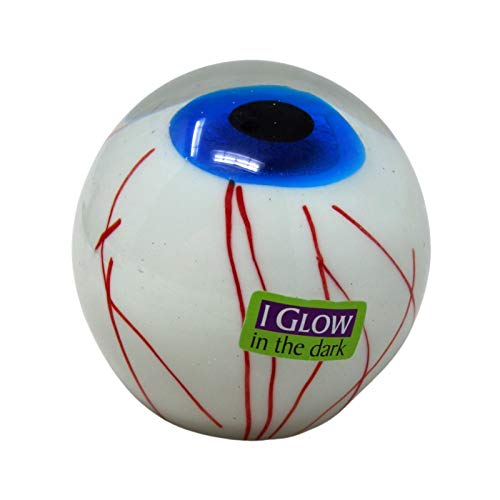 Glass Eyeball Paperweight Office Table Decoration, Glow In The Dark, Fun Desk Accessories, 3 Inches #TOP10