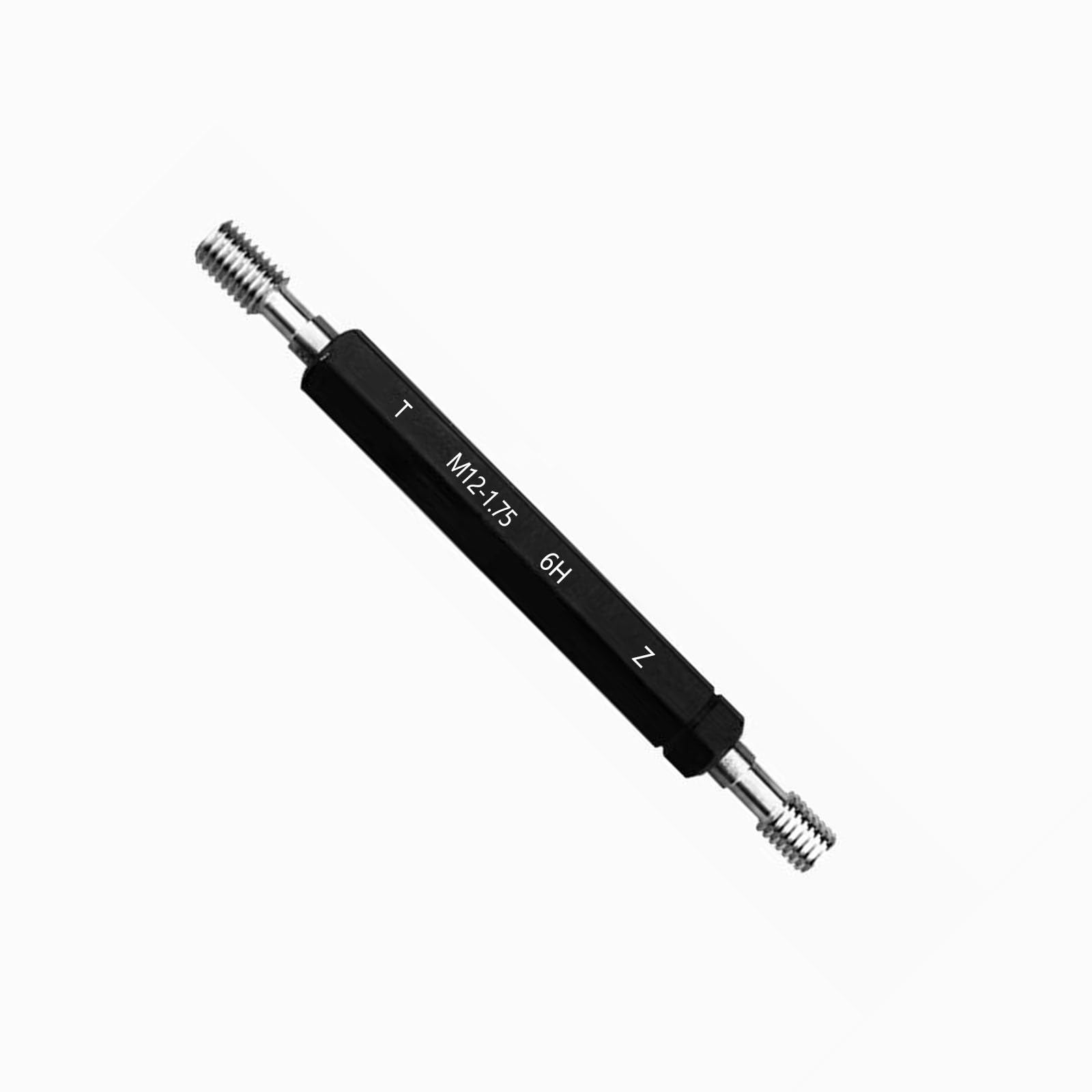 Jauge de filetage M12 x 1,75 6H, double extrémité, jauge de filetage unifié, 1 pièce