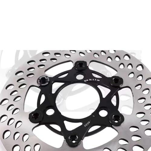 Disque de frein moto flottant 220mm ventilation accrue pour Aerox - 7