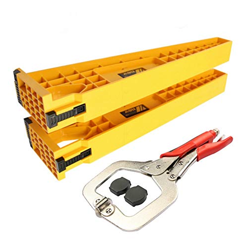 ArtisanShow 2PCS Drawer Slide Jig Set with 11 inch Locking Pliers for Cabinet Hardware Installation