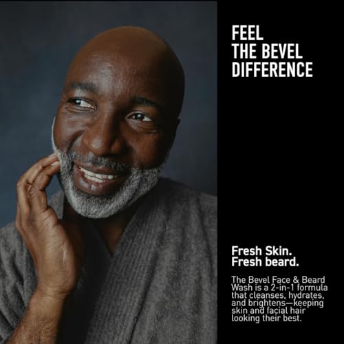 Image of Bevel Face & Beard Wash with Witch Hazel and Aloe Vera to Cleanse, Hydrate