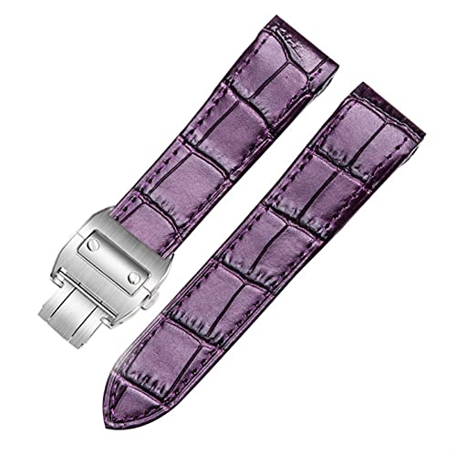 Bracelet montre cuir authentique 20mm exquis élégant 23mm