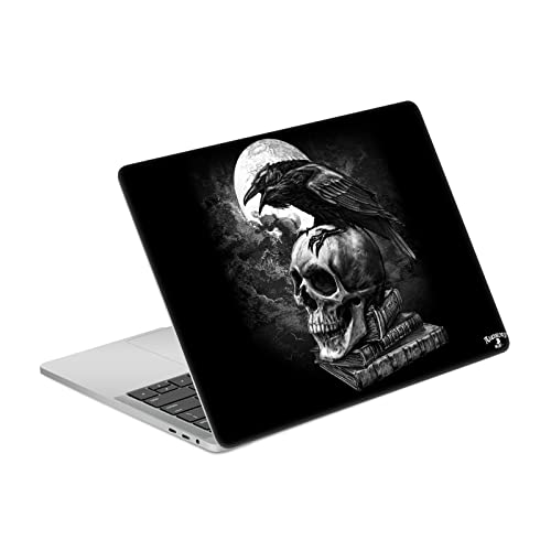Autocollant Mac Book Pro 13 Peau Vinyle Corbeau de Poe Finition Precise Alchemy Gothic A1989