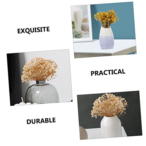 Flores secas Babys Breath 6 pcs para decoración natural miniatura 4