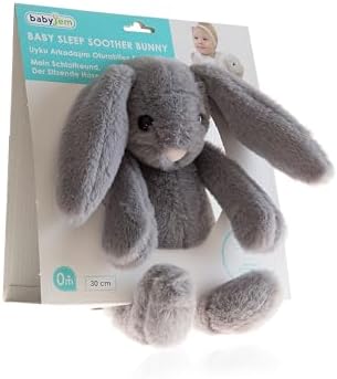 BABYJEM UYKU ARKADAŞIM OTURABİLEN TAVŞAN GRİ 30 CM - Görsel 5