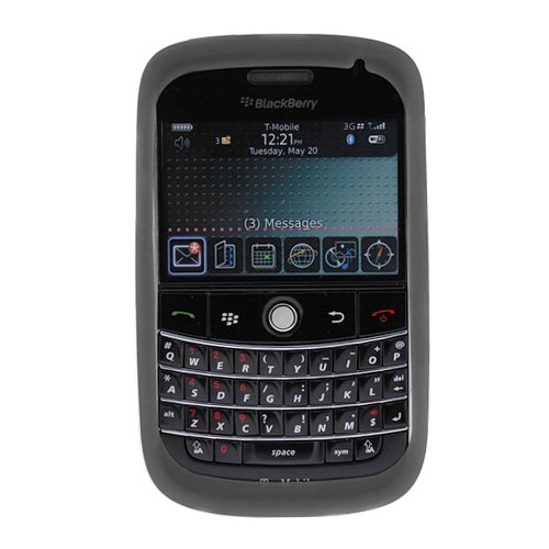 BlackBerry Skin Case for BlackBerry Bold 9000 (Grey) [Non-Retail Packaging]