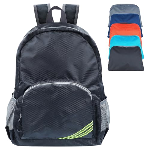 CHEESANHERR Mochila Plegable Ultraligera, Mochila Trekking 20L, Mochila Senderismo Pequeña Mochila de Viajepara Hombre...