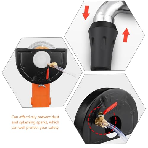 Protector antipolvo para amoladora ideal en talleres de madera y MDF 4