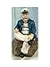 Produktbild Maritime Deko Figur Kantenhocker Kapitän Seemann Höhe 14cm (KR-B)