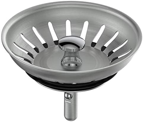 Condition photo showing Good Condition for KANARY Stainless Steel Kitchen Sink Strainer Basket-Replacement for Standard Drains(3-1/2 Inch)-Ball-Lock Rubber Stopper (Single, Stainless Steel) Twin Chrome