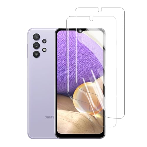 HYVICYROT Película de Hidrogel para, 2 Piezas Flexible HD Transparente TPU Protectores de Pantalla [NO vidrio templado] [Fácil instalación][Alta sensibilidad]