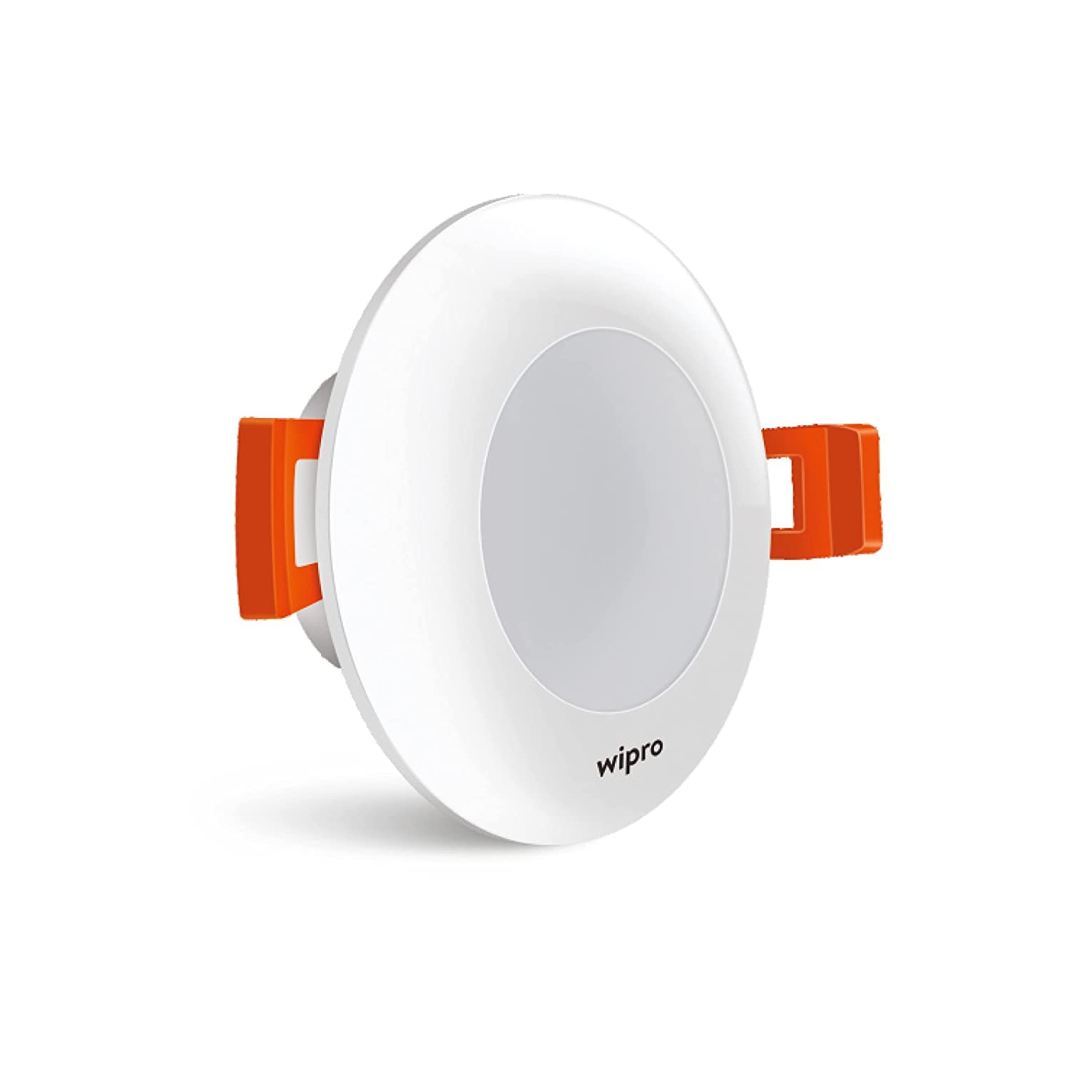 wipro Polycarbonate Garnet 3W LED Mini Downlight|Warm White (2700K)|Compact Design with 120ã° Beam Angle|Recessed Down Light for False Ceiling|Cutout - 2.3 Inch|Pack of 20 2