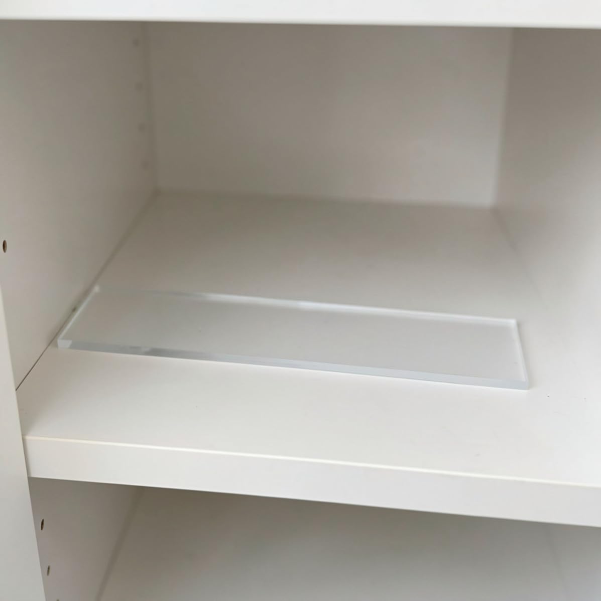 2 Stück Acryl Regalteil Organizer als Ersatzboden für Medizinschrank,