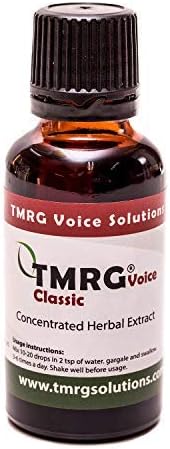 Miniatura 4 de Remedio profesional clásico para cuerdas vocales, suplemento de voz a base de hierbas 100% natural, TMRG Drops (1.0 fl oz)
