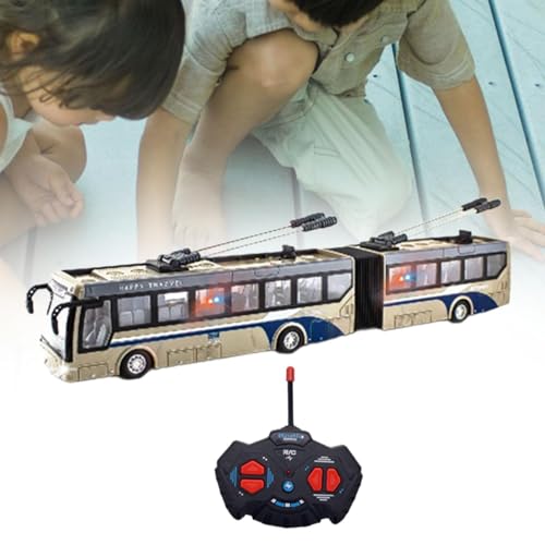 Autobús escolar RC con iluminación realista y neumáticos ajustables 5