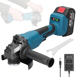 Weytoll haakse slijper, 21 V, 125 mm, M14, elektrisch gereedschap voor het slijpen van borstelloze motor voor het snijden en polijsten van keramische tegels, hout, steen en staal