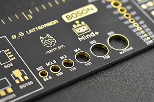 Teensy PCB Lineal - Mini, 16 cm (Faserglas, Kunststoff, 160 x 32 mm)