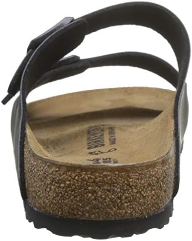 Birkenstock Unisex Arizona Black Suede Sandals - 42 M EU/11-11.5 B(M) US Women/9-9.5 B(M) US Men | Image 2