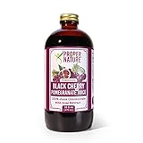 Proper by Nature - Premuim Black Cherry Juice Concentrate and Pomegranate Juice Concentrate with Acai Extract