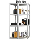 ✅ Viel Stauraum: Mit seinen 4 Einlegeböden bietet das Lagerregal viel Stauraum für Gartenzubehör, Werkzeuge, Vorräte, Getränke oder andere Gegenstände. Alles ist ordentlich aufbewahrt.