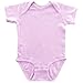 Apericots Super Soft Cotton Blank Plain Comfy Baby Short Sleeve Bodysuit