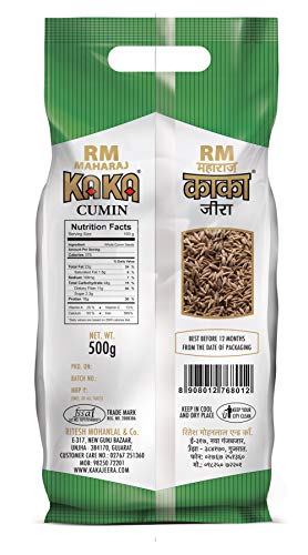 Image of RM MAHARAJ KAKA Jeera Sortex Clean (Cumin), ( 500 gm )