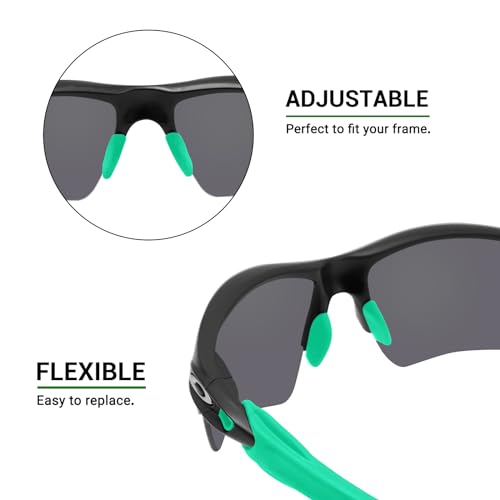 Image of Mryok Replacement Earsocks Nosepieces Kits for Oakley Flak 2.0 OO9295 / 2.0 XL OO9188 - Options
