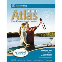 Paperback Road Atlas of the United States, Canada, Mexico Book