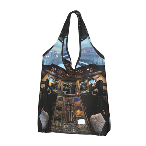 Sac de courses lavable noir pour supermarché et marché local