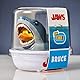 TUBBZ Mini Bruce Sammelbare Vinyl-Gummiente - Offizielles Jaws-Merchandise - Thriller-Fernsehen & Filme