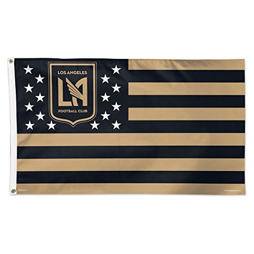 Bannière Los Angeles FC Stars and Stripes en textile haut de gamme