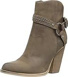 Very Volatile Women's Ashanti Ankle Bootie, Taupe 7 B(M) US