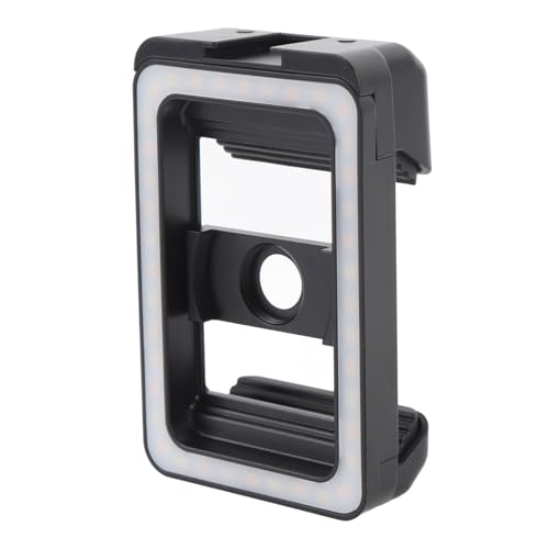 Phone Lens Fill Light, 7mm and 37mm Thread Lens Adapter Clip Fill Light, Removing Reflective Photographic Video Light for Tattoo Art Food Jewelry