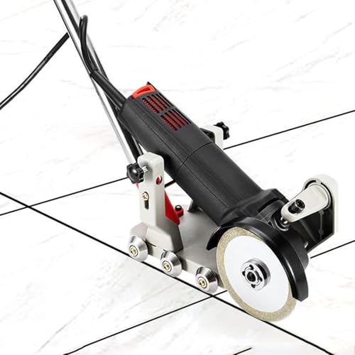 NGARY Limpiador de Juntas eléctrico y Herramienta de calafateo, máquina eléctrica de Limpieza de Juntas de Corte con 4 Hojas de Sierra de 1,2 de Grosor, para la construcción de Costura de Azulejos