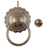 Battente di sicurezza per porta: battente per porta in stile vintage, che evoca un senso di eleganza classica, maniglia per tirare la porta