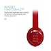 MEE audio Runaway 4.0 Bluetooth Stereo Wireless + Wired Headphones with Microphone (Red)