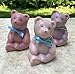 Cute springtime animal figurines made out of mild glycerin soap (Teddy bear)
