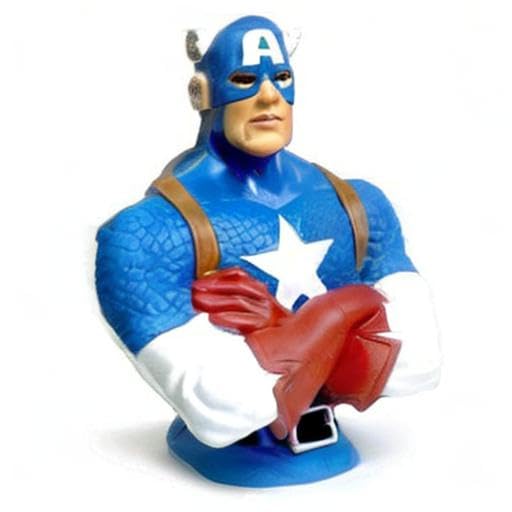 即購入ok!!】MARVEL キャプテンアメリカ フィギュア 貯金箱 即購入ok