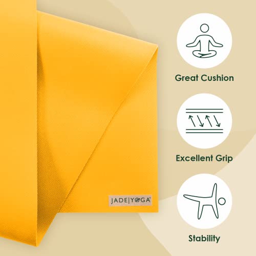 'Harmony Professional de yoga mat – Saffron 71 (180 cm) – Image 3
