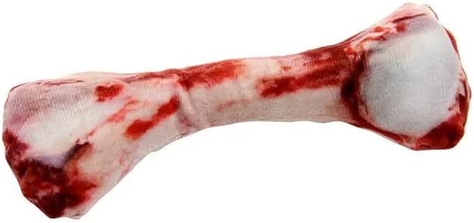 Juguete para Perro de Peluche con Forma de Bistec con Chirrido miniatura 5
