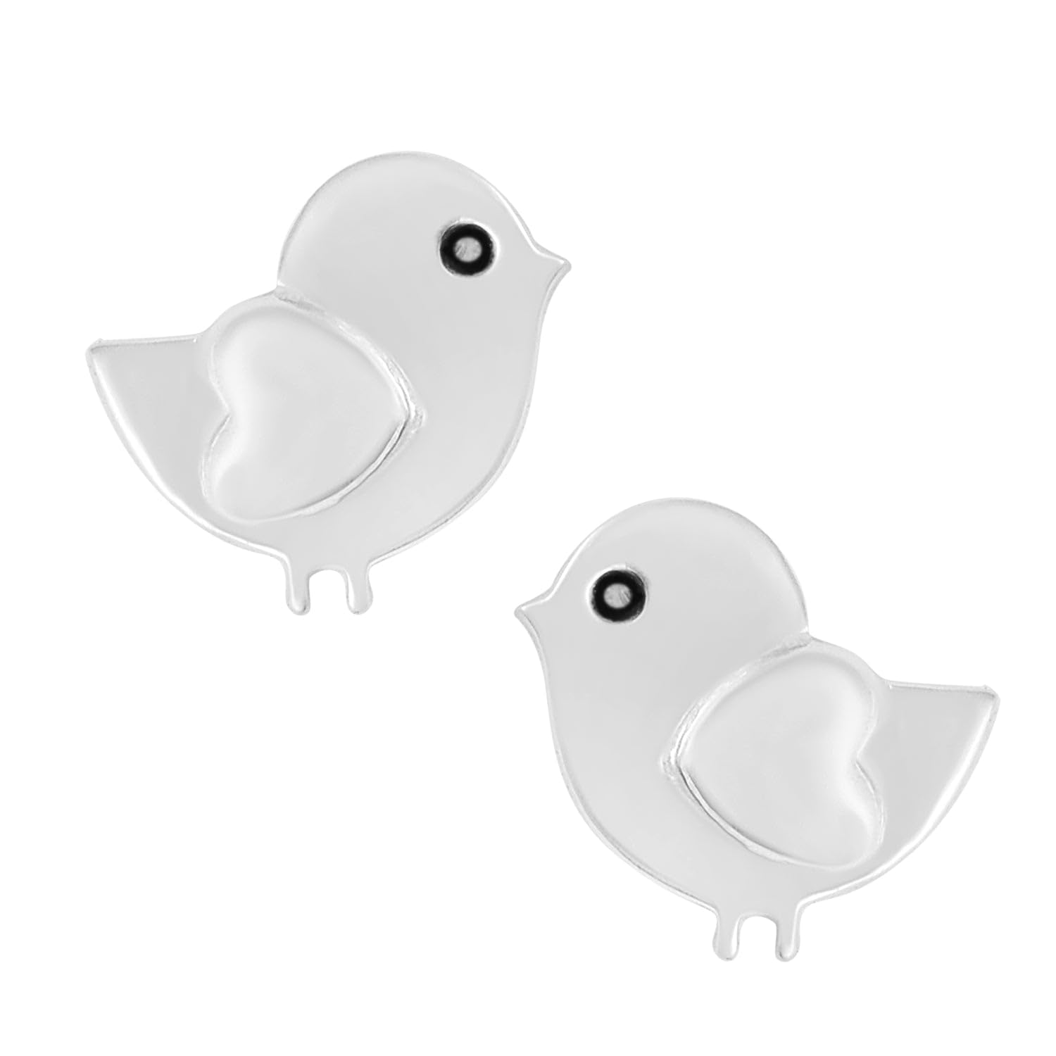 Nemichand Jewels Pure Sterling Silver S925 Bird Stud Earrings For Women & Girls (B0D8JKL6ZW) Amazon Price History, Amazon Price Tracker